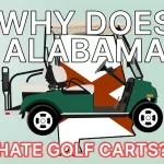 no street legal golf carts in alabama